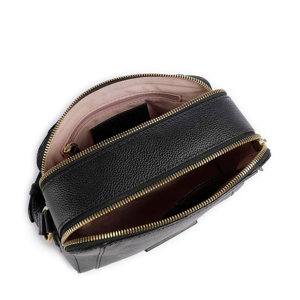 Borsa Donna a Tracolla THE BRIDGE linea Ines in Pelle Nera