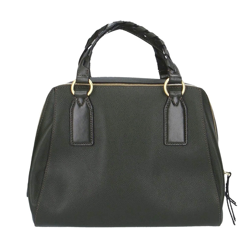 Borsa Donna a Mano Media THE BRIDGE linea Ines in Pelle Verde Tirolo