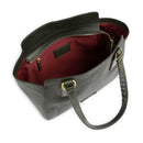 Shopping Bag Donna THE BRIDGE linea Ines in Pelle Verde Tirolo