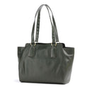 Shopping Bag Donna THE BRIDGE linea Ines in Pelle Verde Tirolo