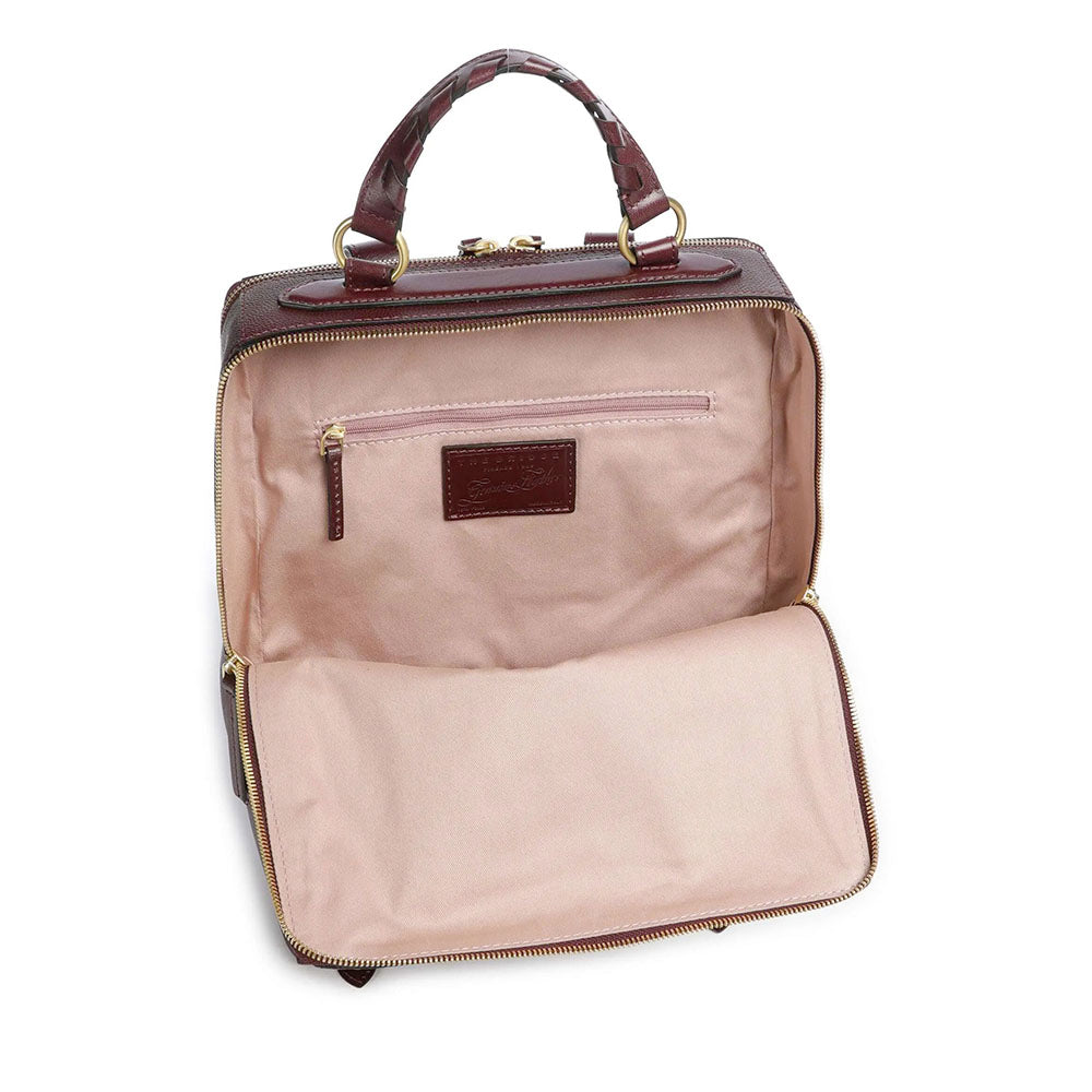 Zaino Donna THE BRIDGE linea Ines in Pelle color Mosto