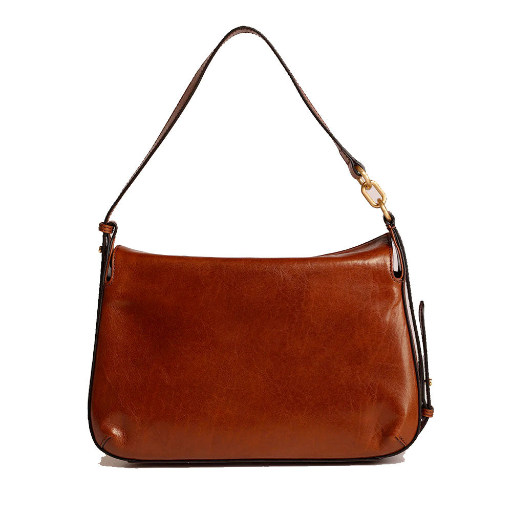 Borsa Donna a Spalla THE BRIDGE linea Ingrid in Pelle Marrone