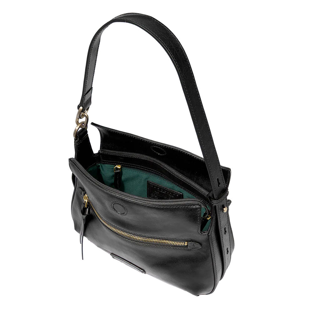 Borsa Donna a Spalla THE BRIDGE linea Ingrid in Pelle Nera