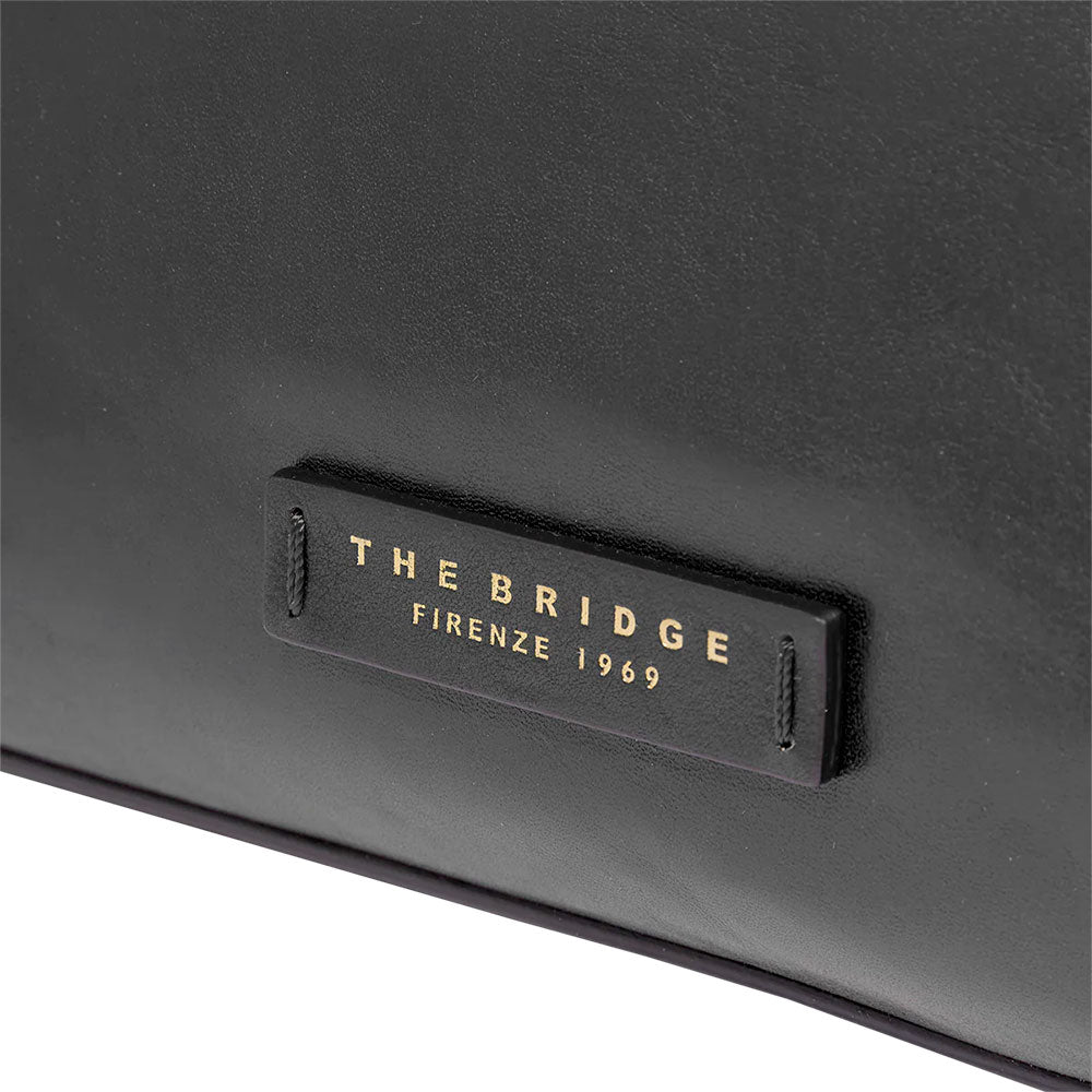 Borsa Donna a Spalla THE BRIDGE linea Ingrid in Pelle Nera