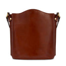 Borsa Donna a Tracolla a Secchiello THE BRIDGE in Pelle Marrone linea Story