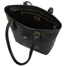 Borsa Donna Shopping Verticale THE BRIDGE linea Story in Pelle Nera