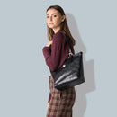 Borsa Donna Shopping Verticale THE BRIDGE linea Story in Pelle Nera