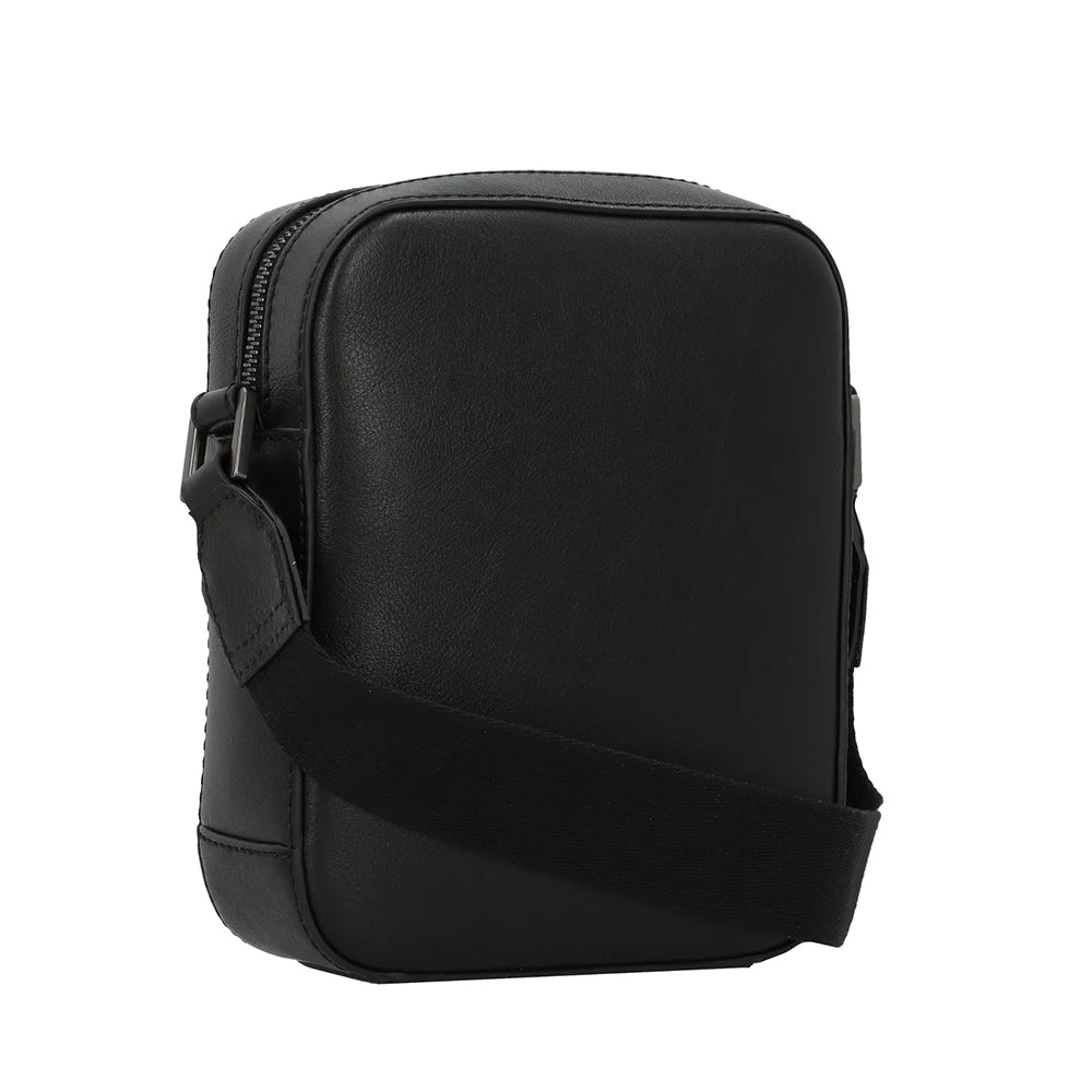 THE BRIDGE Giacomo Linie
Kleine Tasche aus schwarzem Leder