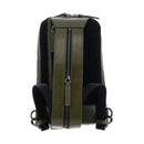 THE BRIDGE Giacomo Herren-Umhängetasche aus thymiangrünem Leder