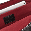 THE BRIDGE Herren-Tablet-Haltertasche aus braunem Leder der Bolgheri-Linie