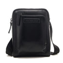 THE BRIDGE Filippo Line Große Herrentasche aus schwarzem Leder