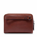 THE BRIDGE Herren Clutch Filippo Line aus braunem Leder