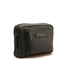 THE BRIDGE Herren Clutch Filippo Line aus grünem Leder