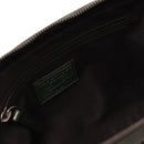 THE BRIDGE Herren Clutch Filippo Line aus grünem Leder