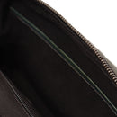 THE BRIDGE Herren Clutch Filippo Line aus grünem Leder