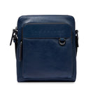 Borsello Uomo Grande THE BRIDGE linea Damiano in Pelle Blu