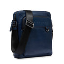Borsello Uomo Grande THE BRIDGE linea Damiano in Pelle Blu