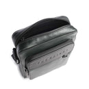 THE BRIDGE Große Herrentasche der Damiano-Linie aus grünem Leder