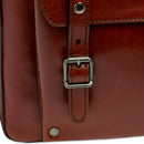 Zaino Uomo THE BRIDGE linea Galileo in Pelle Marrone