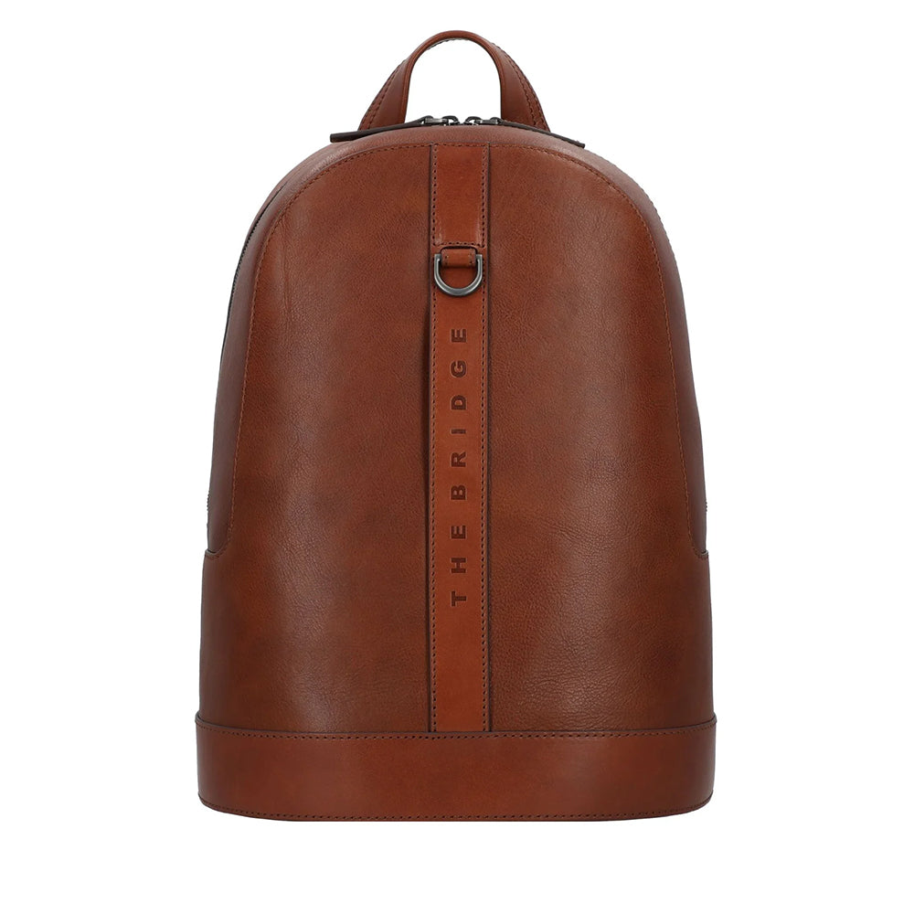Zaino Uomo THE BRIDGE linea Giacomo in Pelle Marrone