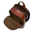 THE BRIDGE Herren Rucksack Giacomo Line aus braunem Leder