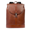Zaino Uomo con Pattina THE BRIDGE linea Giacomo in Pelle Marrone