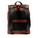 Zaino Uomo con Pattina THE BRIDGE linea Giacomo in Pelle Marrone