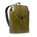 Zaino Uomo con Pattina THE BRIDGE linea Giacomo in Pelle Verde Timo
