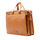 Cartella Uomo Due Manici THE BRIDGE linea Leone in Pelle color Cognac
