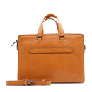 Cartella Uomo Due Manici THE BRIDGE linea Leone in Pelle color Cognac