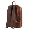 Zaino Uomo Medio THE BRIDGE linea Ettore in Pelle Marrone