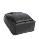 Zaino Uomo Porta PC 14" THE BRIDGE linea Manfredi in Pelle Nera