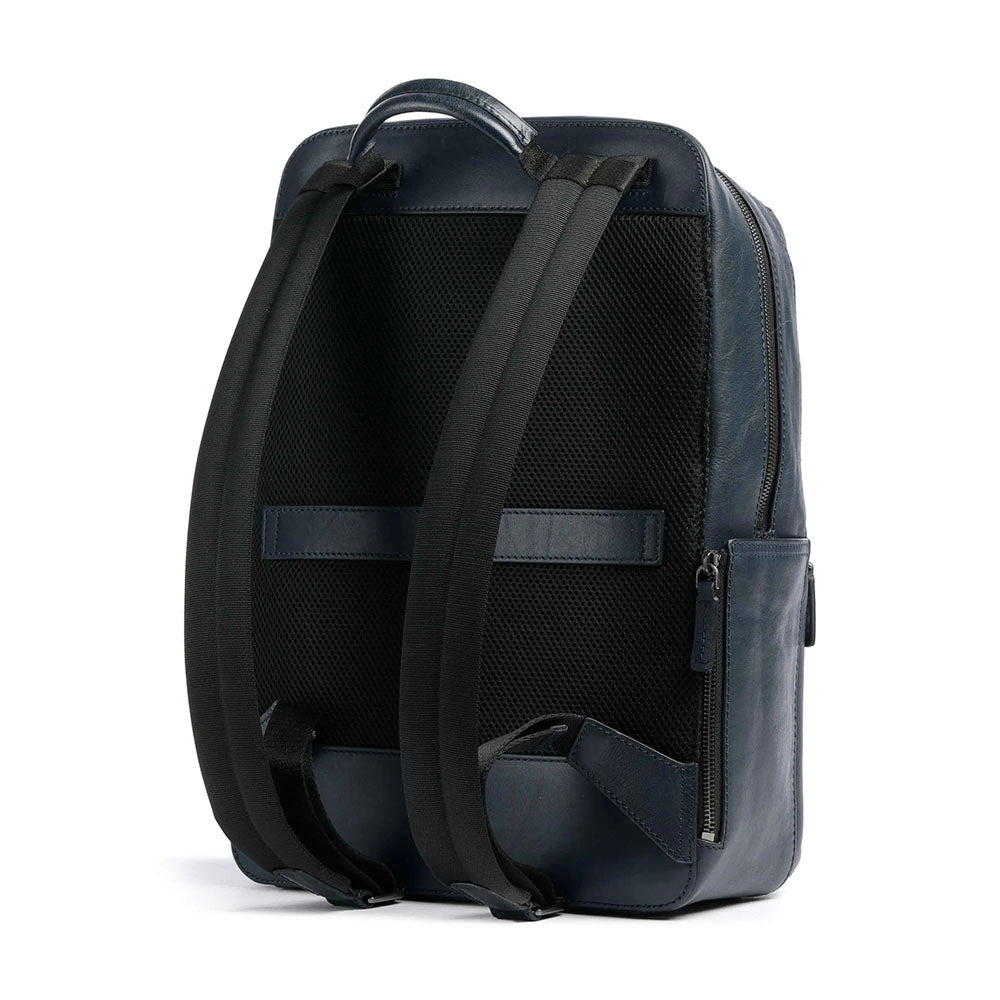 Zaino Uomo THE BRIDGE linea Iacopo in Pelle Blu Oltremare