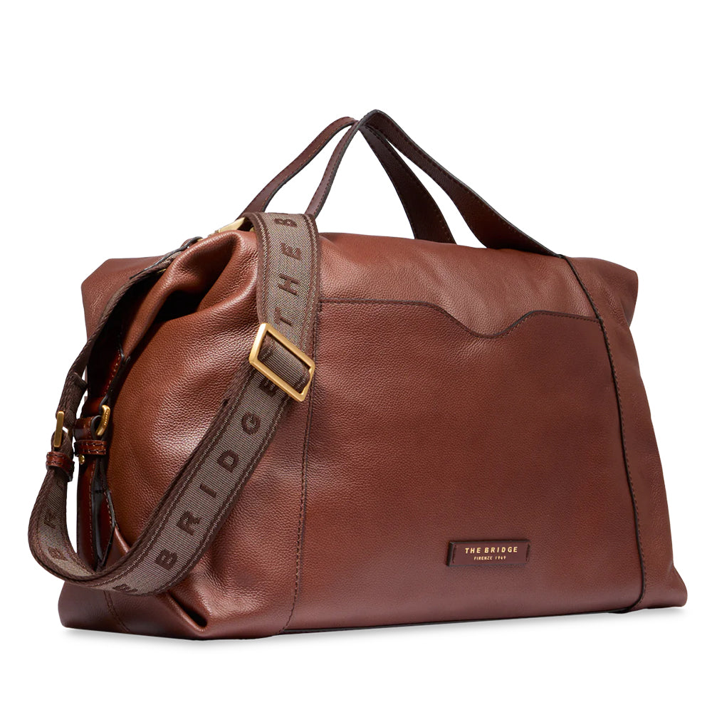 Viaggio Marrone The Bridge Borsone Viaggio Borsone Da Viaggio THE