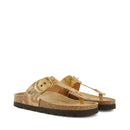 Damenschuhe 1A Classe Alviero Martini Geo Classic bedruckte Flip-Flops 0812