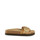 Damenschuhe 1A Classe Alviero Martini Geo Classic bedruckte Bandeau-Hausschuhe 0814