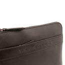 Pochette Uomo Media THE BRIDGE linea Giacomo in Pelle Nera