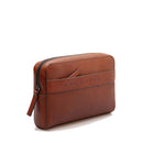 Pochette Uomo THE BRIDGE linea Giacomo in Pelle Marrone