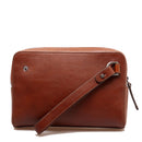 Pochette Uomo THE BRIDGE linea Giacomo in Pelle Marrone