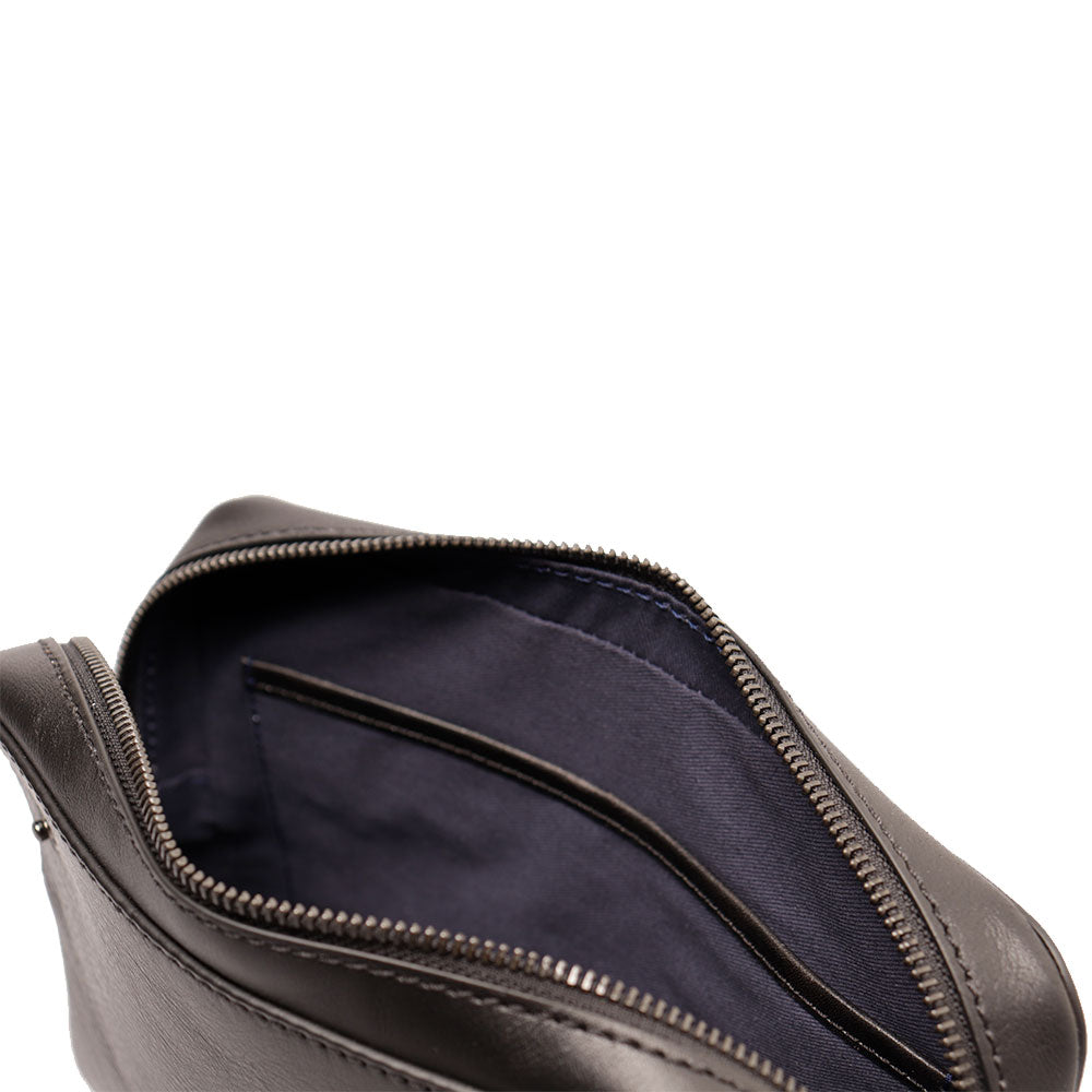 Pochette Uomo THE BRIDGE linea Giacomo in Pelle Nera