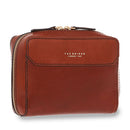 Pochette Uomo THE BRIDGE linea Dante in Pelle Marrone 09340201