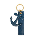 Ceruleo Leather Anchor Keyring THE BRIDGE Duccio