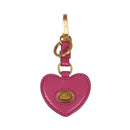 Portachiavi con Cuore THE BRIDGE linea Duccio in Pelle Rosa