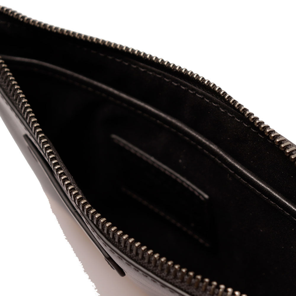 Pochette Unisex Small THE BRIDGE linea Filippo in Pelle Nera