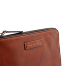 Pochette Unisex THE BRIDGE linea Filippo in Pelle Marrone