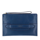 Pochette Donna Grande con Polsiera THE BRIDGE linea Lucrezia in Pelle color Jeans
