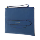 Pochette Donna Grande con Polsiera THE BRIDGE linea Lucrezia in Pelle color Jeans