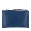 Pochette Donna Grande con Polsiera THE BRIDGE linea Lucrezia in Pelle color Jeans