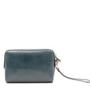 Pochette Donna THE BRIDGE linea Frida in Pelle color Pavone