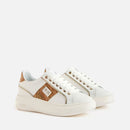 Sneakers Donna 1A Classe Alviero Martini in Pelle Bianca con Targhetta 1A Classe 1003